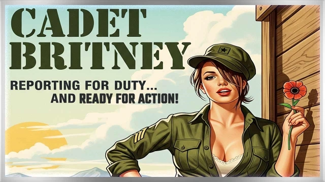 Cadet Britney poster