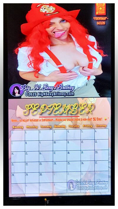 Custom-made Big N Sexy Calendars - 2025! - Image 4