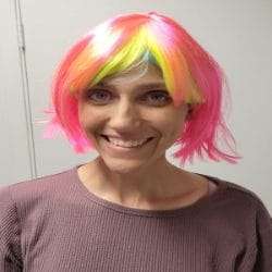 Candy (Pink with Streaks/Short)