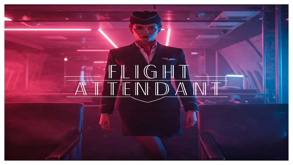 Naughty Stewardess (Flight Attendant) poster